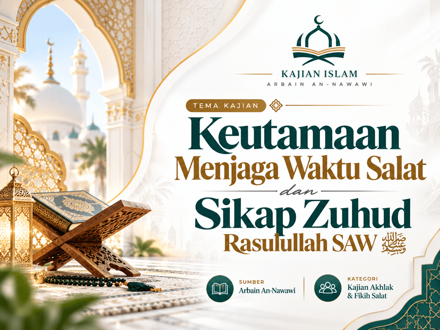 Ulasan Hadits ke-25 & 26 Arbain Nawawi